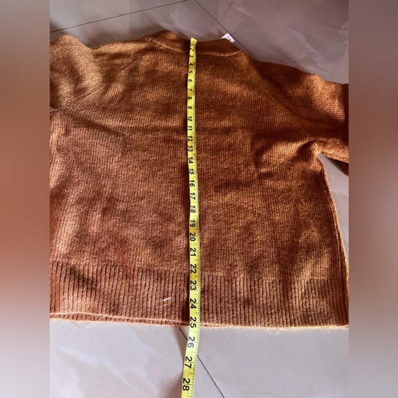 Gap crew neck sweater GAP Sweater Unisex Size L RN 54023 Retro Knitting Brown - Picture 15 of 16